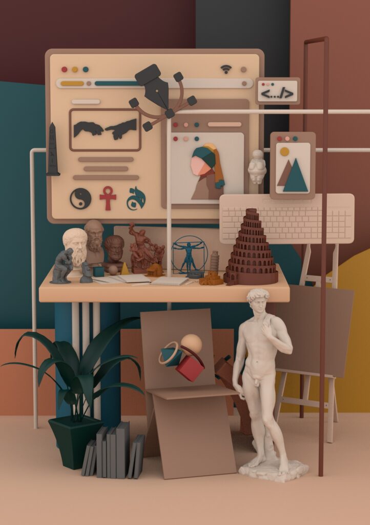 Ebla-Studio-Designagentur-Akademie-Werbeagentur-Beratung-Professionalität-Experten-Positionierung-Kommunikation-3D-Design-Kreativität-Philosophie-Murad-Ghanaimy